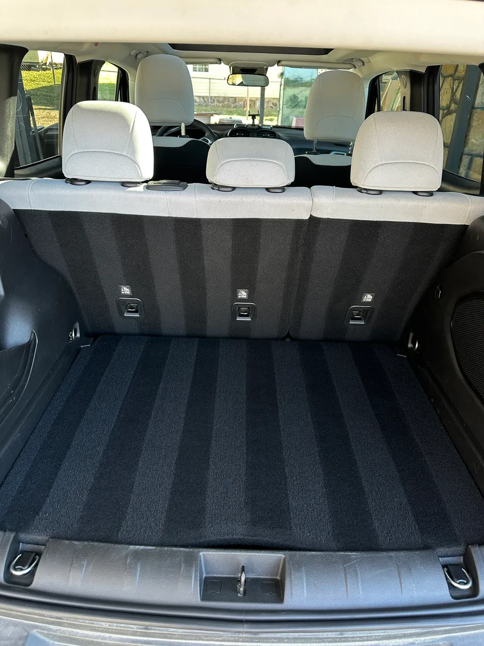 Freshly vacuumed SUV cargo area with crisp lines — Premier Detailing, West Plains MO